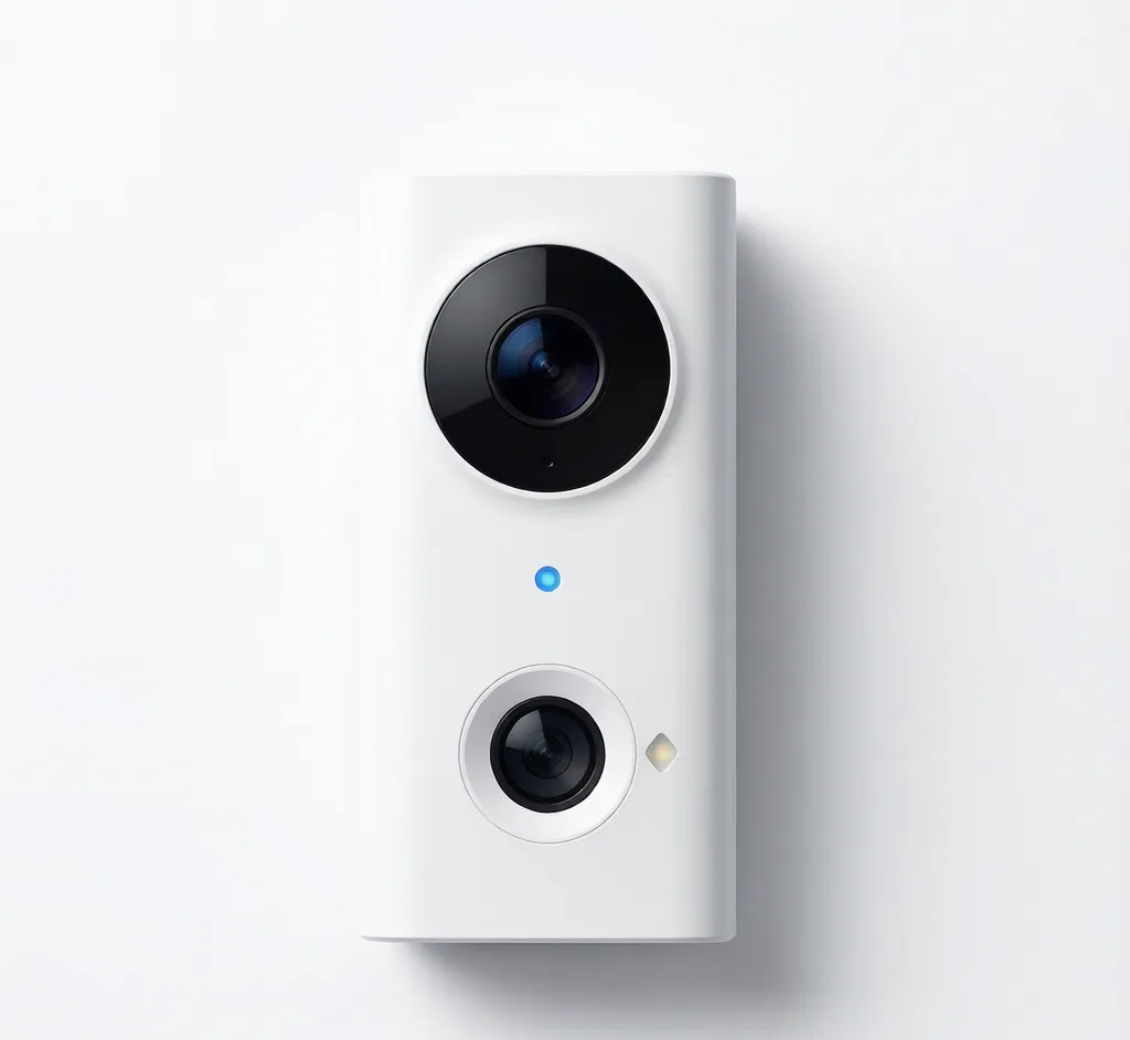 Dual-Lens Video Doorbell (Parcel + Visitor)